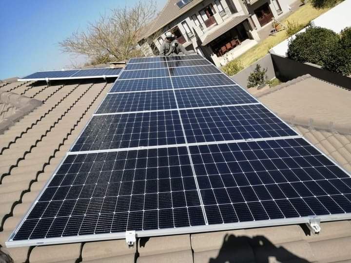 Solar panel installation